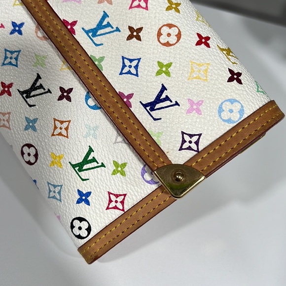 Louis Vuitton × Murakami Limited Edition Monogram Multicolor Porte Tresor Wallet - Picture 13 of 13